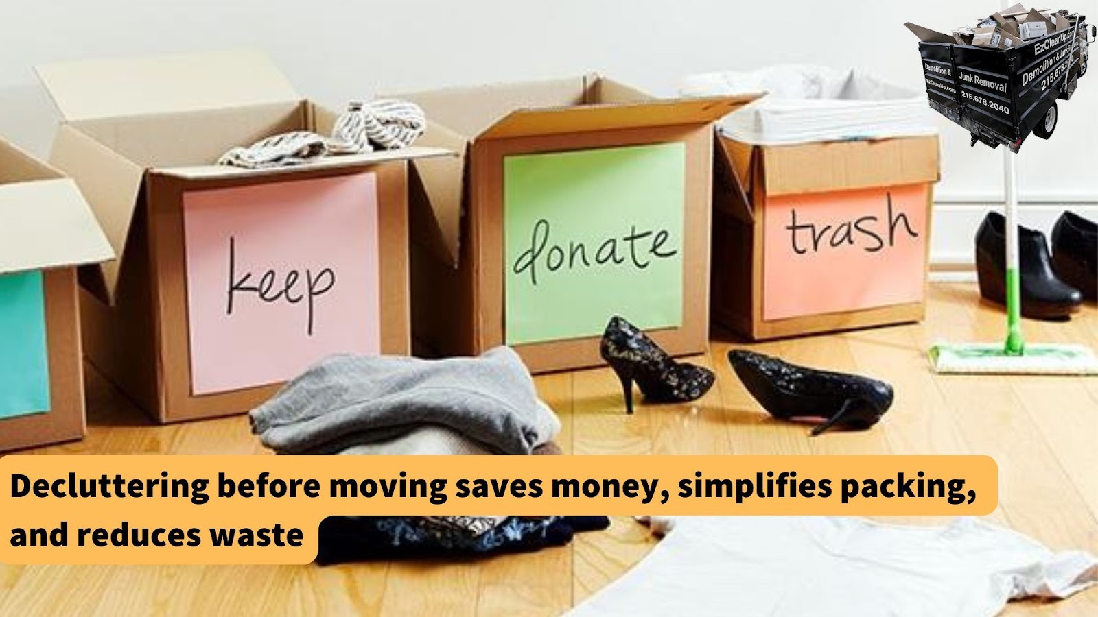 Junk Removal Before Moving | Stress-Free Decluttering