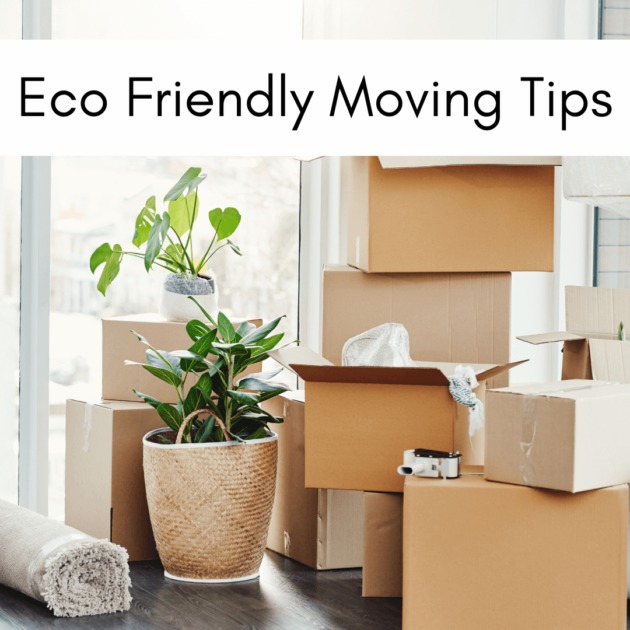 Eco friendly moving tips