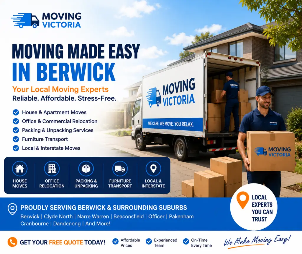Professional removalists and movers in Berwick Melbourne